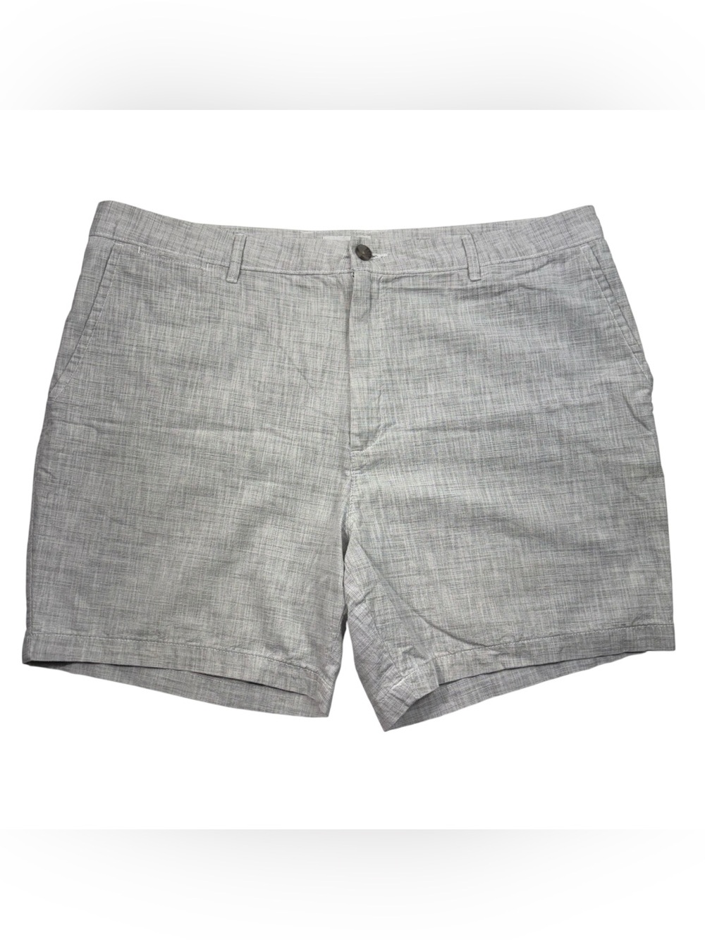 Goodfellow The Every Wear Heather Gray Men's Chino Shorts 7" Inseam Golf Casual